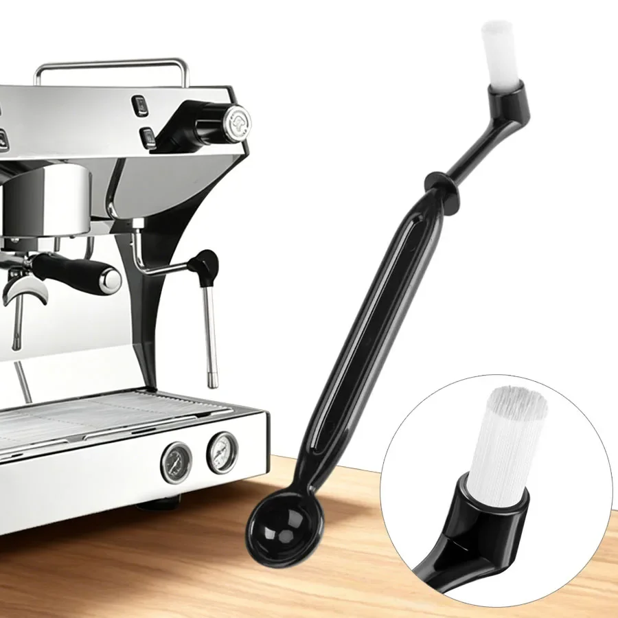 Coffee Equipment For Espresso Machine - Coffee Machine Cleaning Brush, 2-in-1 Scoop