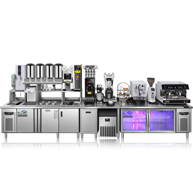 Coffee Equipment For Coffee Shop - Milk tea shop equipment full set