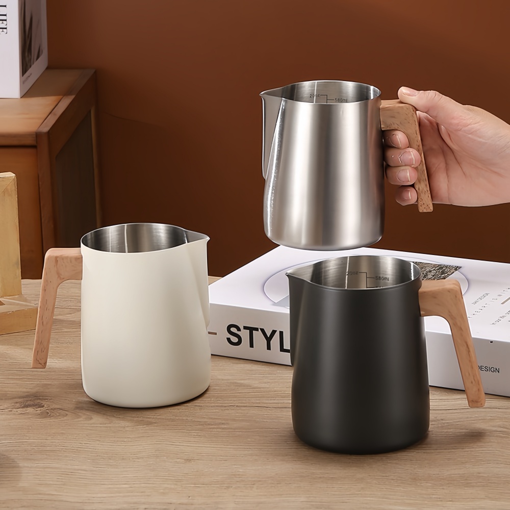 Coffee Milk Frothing Pitcher J - Milk Steaming Pitcher 评论和价格