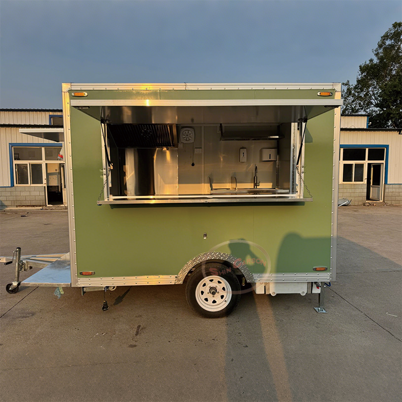 Concession Food Truck Trailer  - Coffee Equipment For Coffee Shop 评论和价格