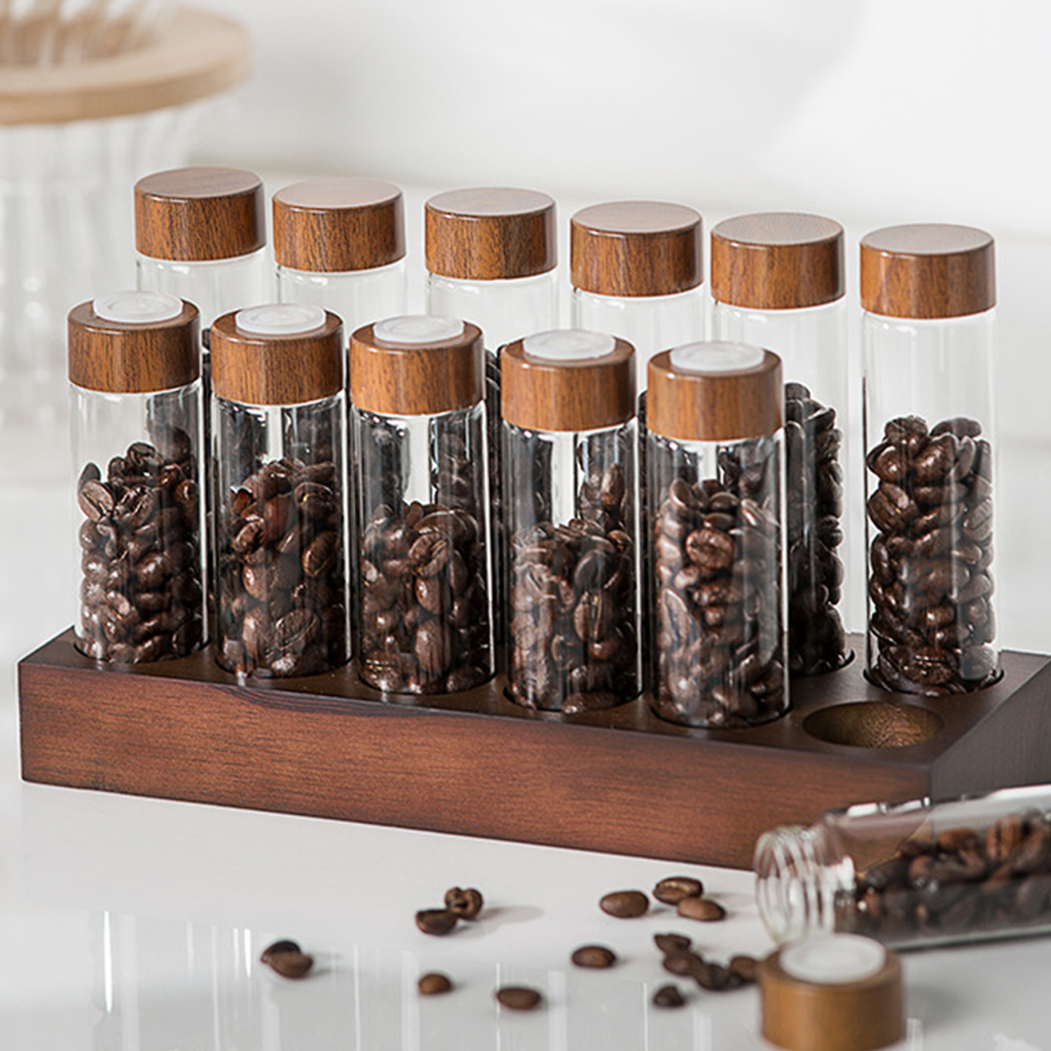 Coffee Beans Storage Container - Coffee Equipment Organizer 评论和价格