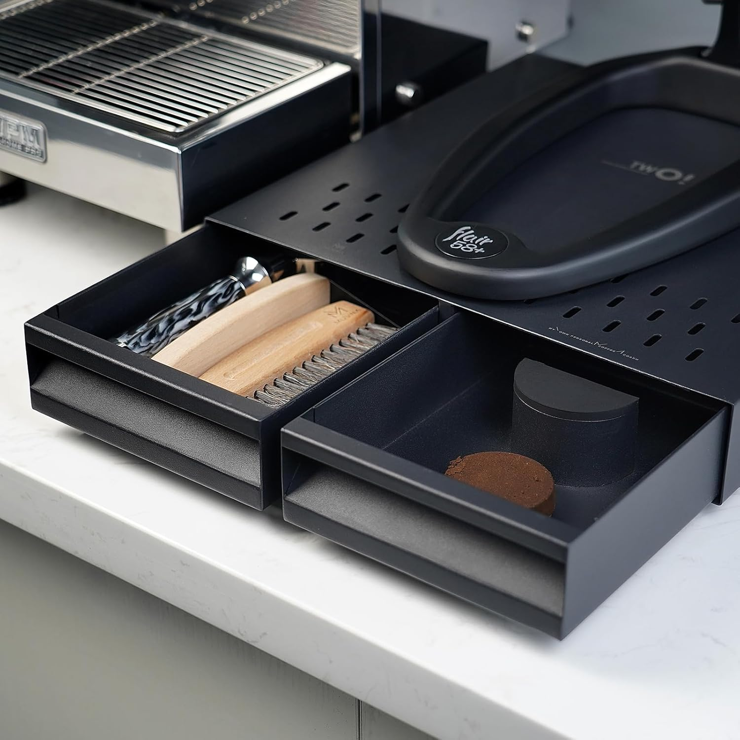MUVNA Espresso Bar Knock Box,  - Coffee Equipment Organizer 评论和价格