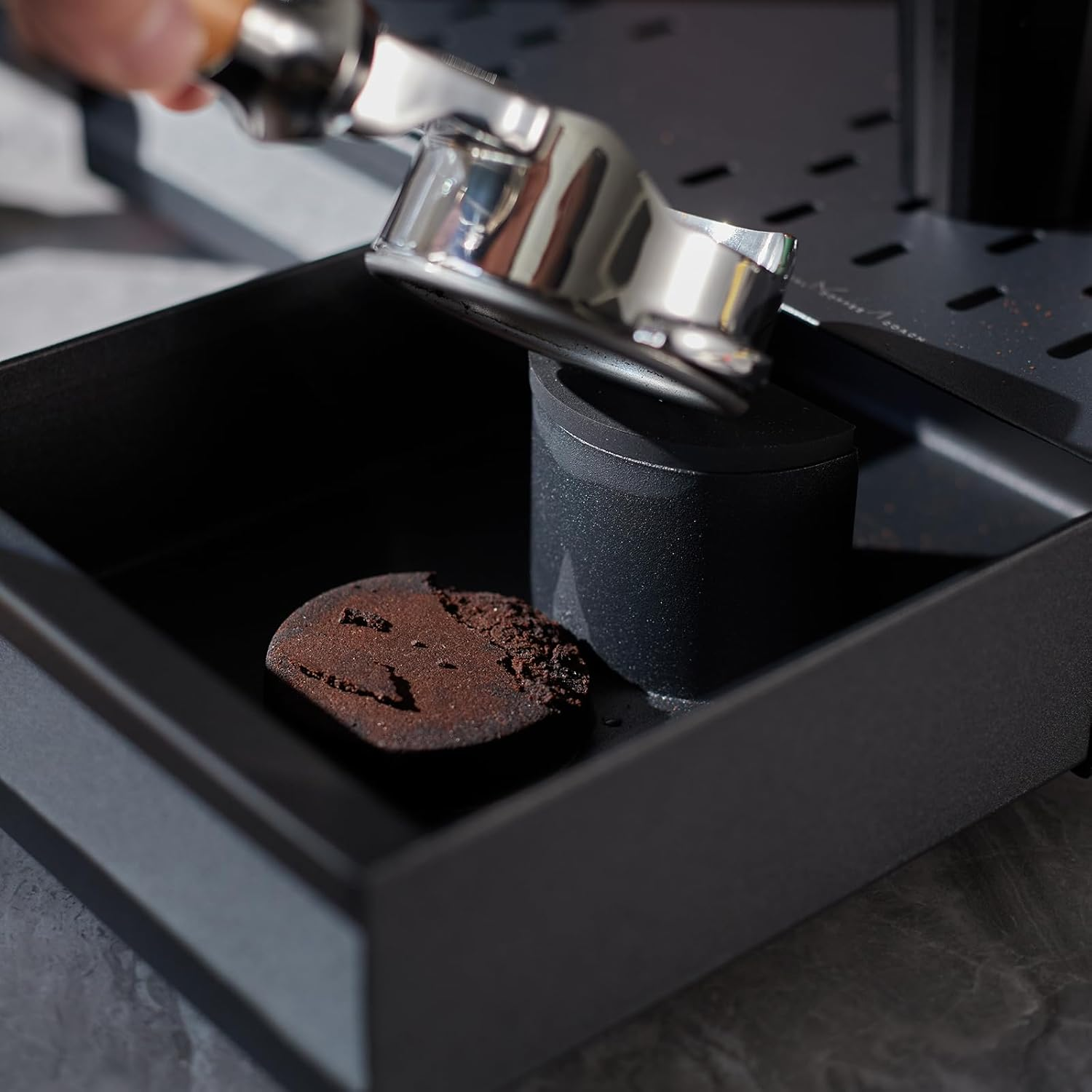 MUVNA Espresso Bar Knock Box,  - Coffee Equipment Organizer 评论和价格