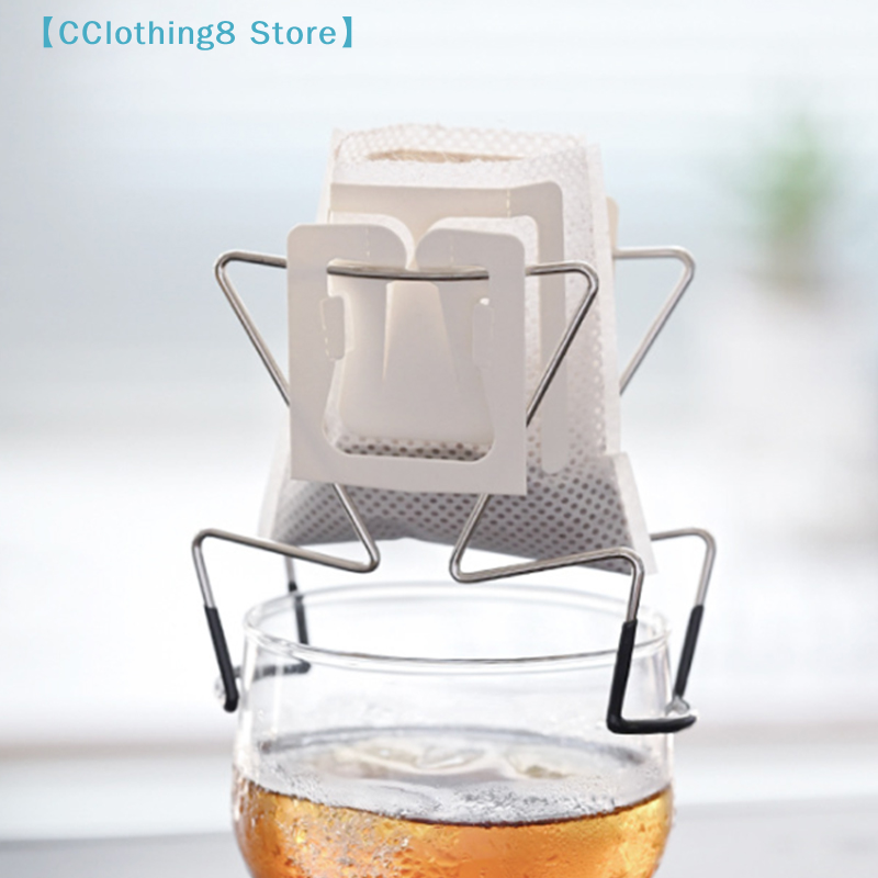 Cafe Drip Bag Holder Stainless - Coffee Equipment Organizer 评论和价格