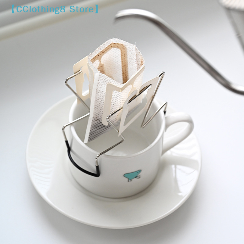 Cafe Drip Bag Holder Stainless - Coffee Equipment Organizer 评论和价格