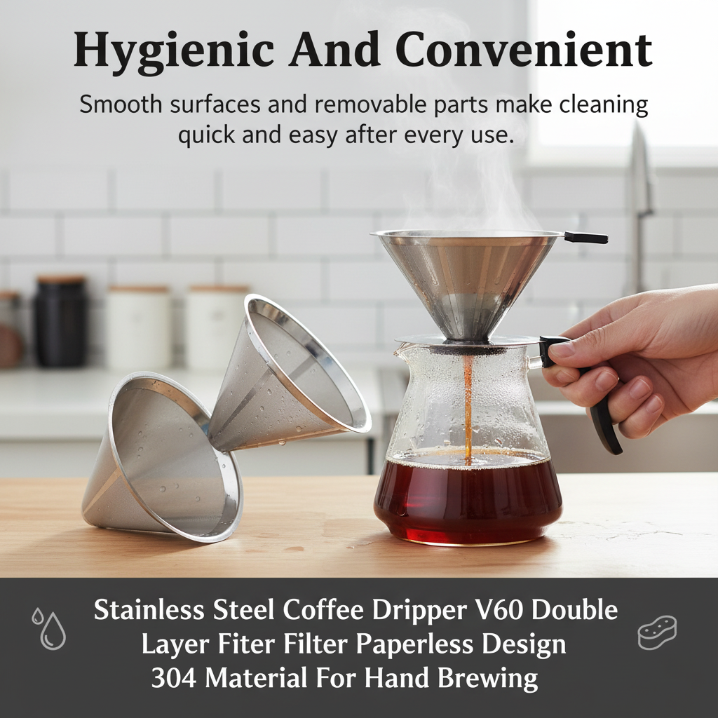 V60 Stainless Steel Coffee Fil - Coffee Equipment V60 评论和价格