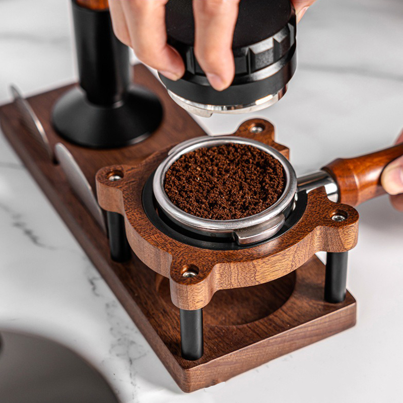 JUSTINLAU 51/53/54/58mm Wood C - Coffee Equipment Organizer 评论和价格