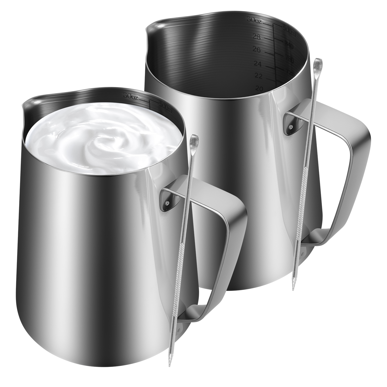 Milk Frothing Pitcher Kit Vers - Milk Steaming Pitcher 评论和价格