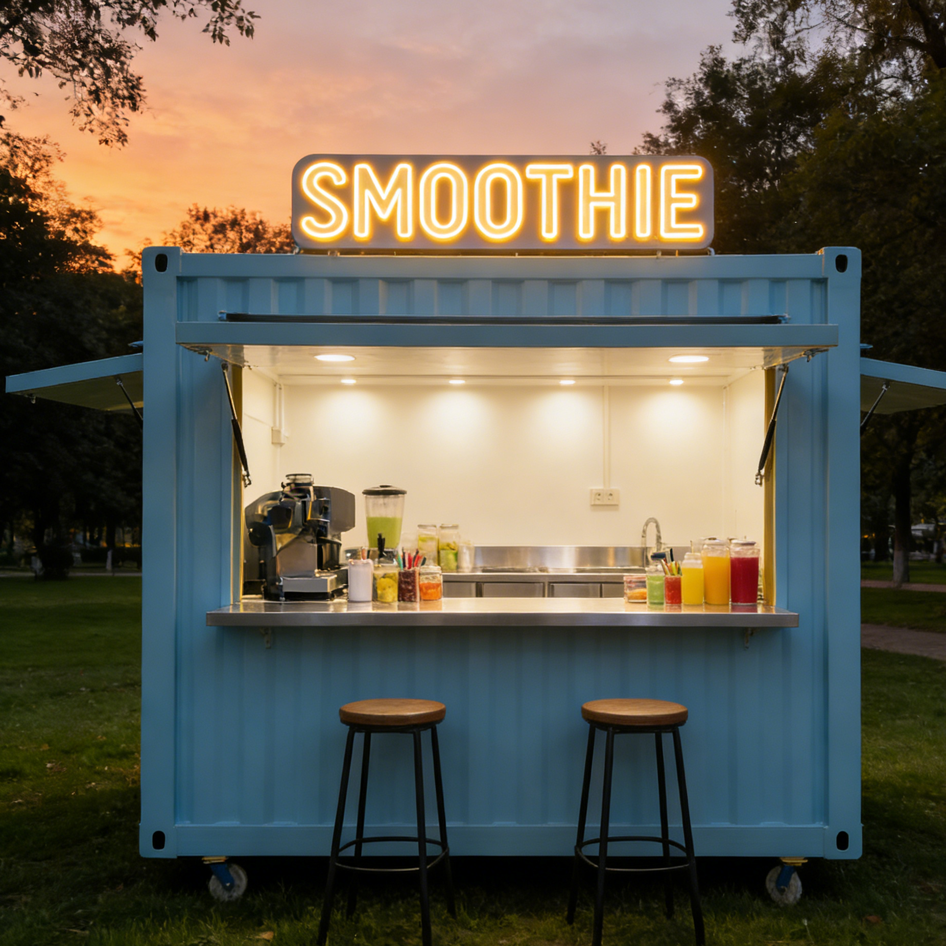 Modern Container Bar Container - Coffee Equipment For Coffee Shop 评论和价格