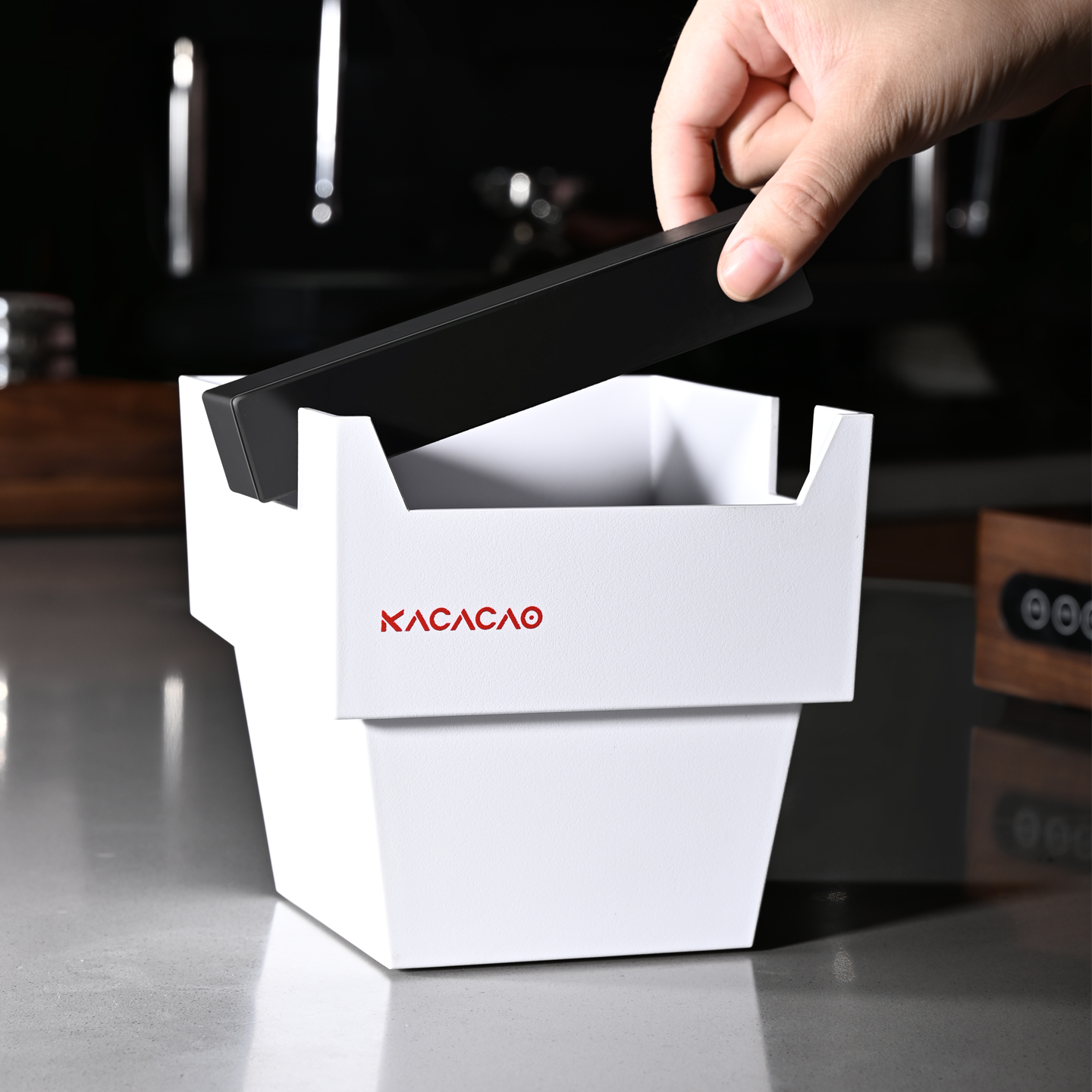 KACACAO Espresso Knock Box Cof - Coffee Equipment Organizer 评论和价格