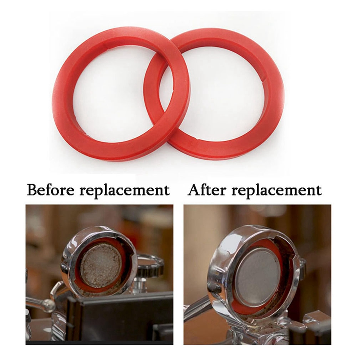 4Pcs Grouphead Gasket 8mm for  - Coffee Machine Expobar 评论和价格