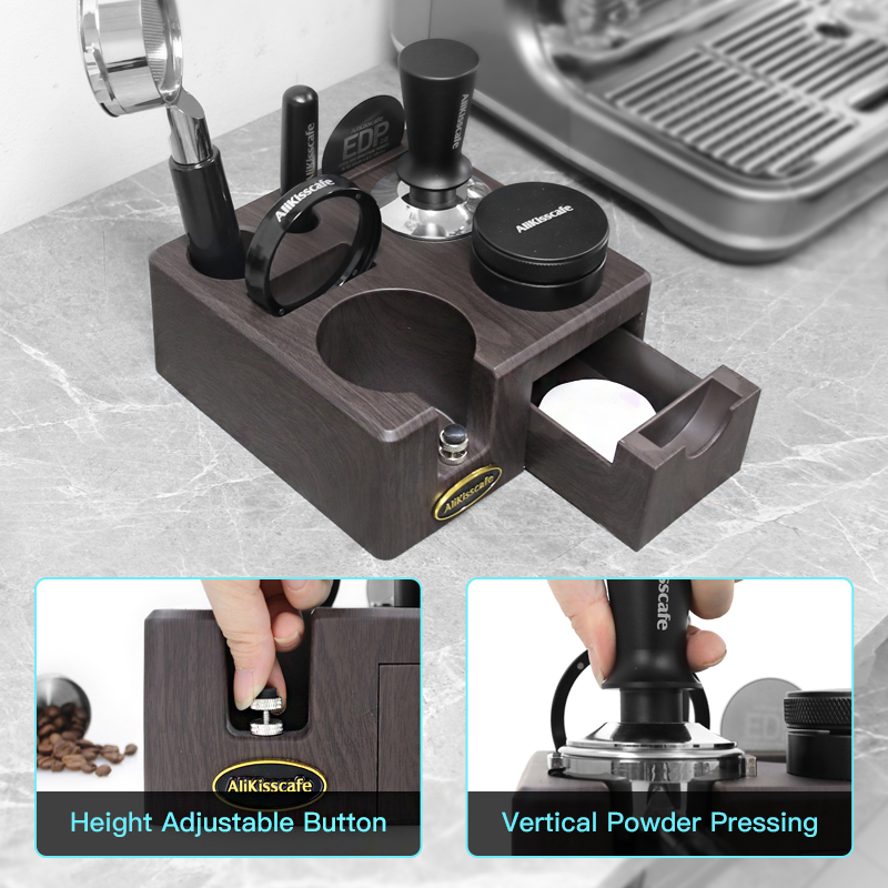 AliKisscafe Coffee Tamping Sta - Coffee Equipment Organizer 评论和价格