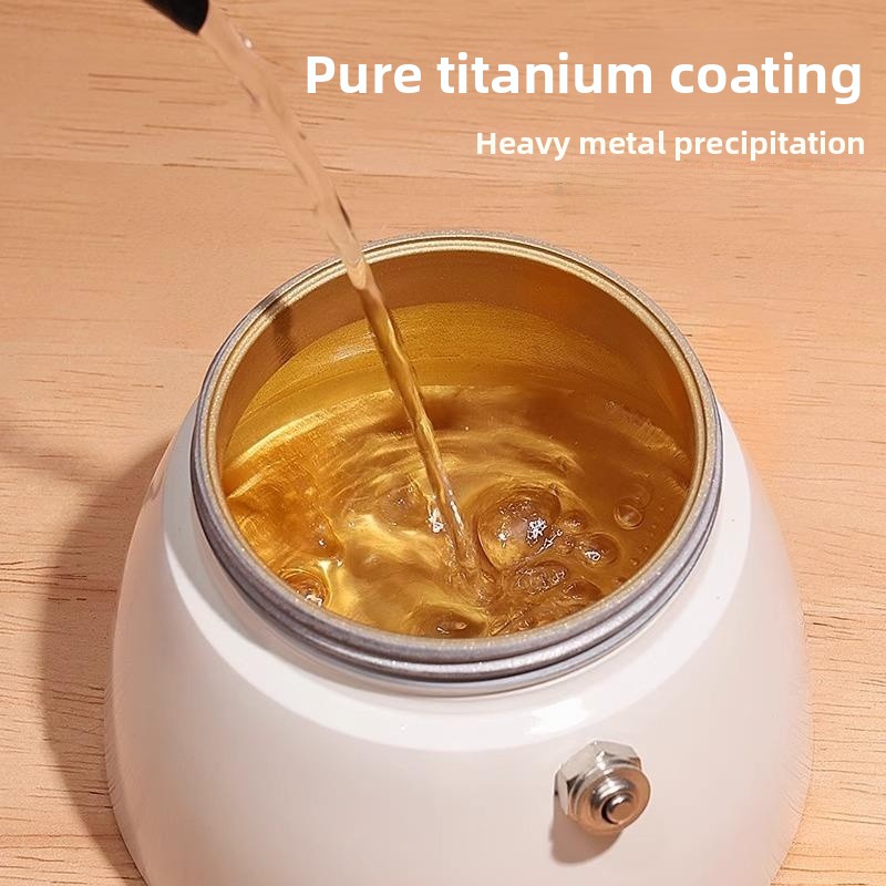 Home Use Titanium Coated Doubl - Coffee Equipment Gift Set 评论和价格