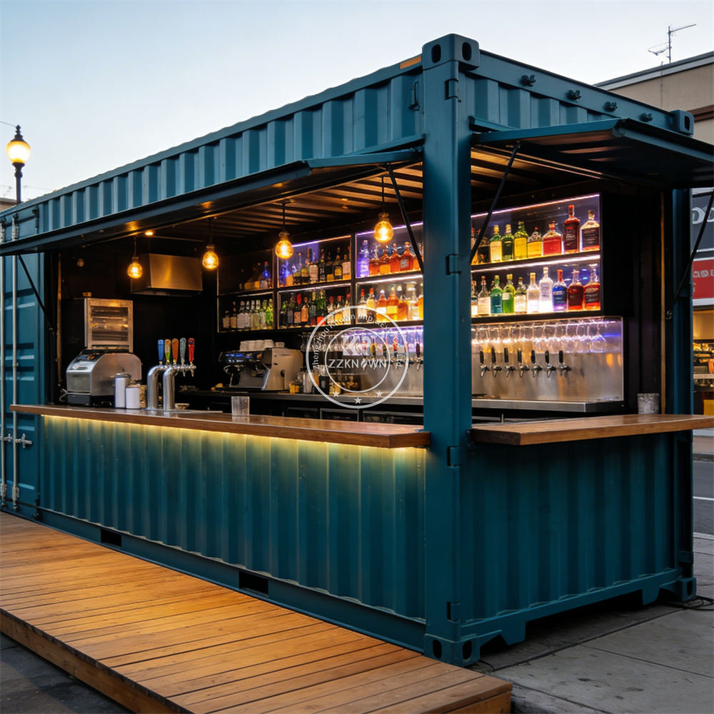 Modular Portable Container Bar - Coffee Equipment For Coffee Shop 评论和价格