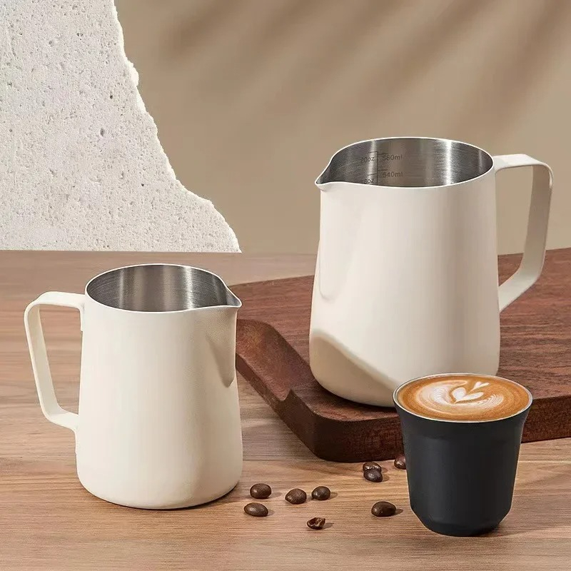 Coffee Milk Frothing Pitcher J - Milk Steaming Pitcher 评论和价格