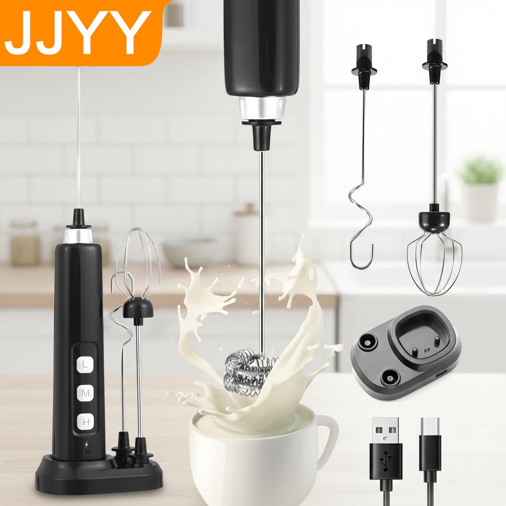 USB Rechargeable Handheld Milk - Milk Steaming Pitcher 评论和价格
