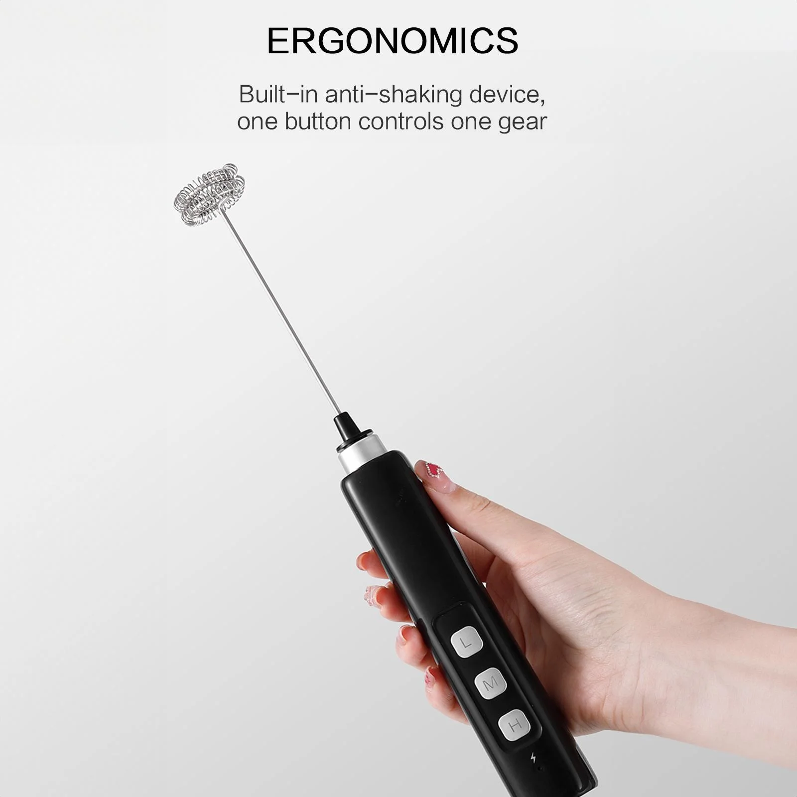 USB Rechargeable Handheld Milk - Milk Steaming Pitcher 评论和价格
