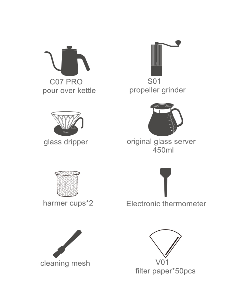 2026unique ZeroHero Coffee Sho - Coffee Equipment Gift Set 评论和价格