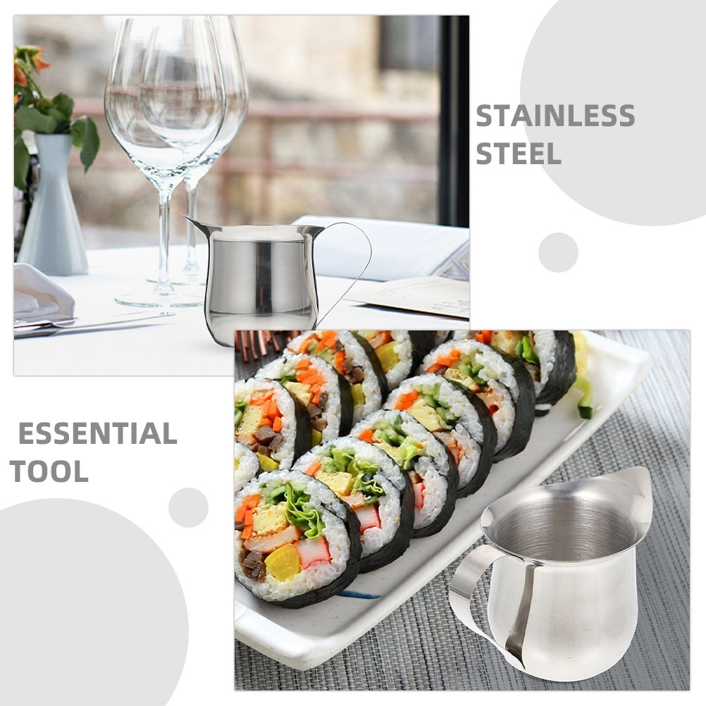 3Pcs Stainless Steel Espresso  - Milk Steaming Pitcher 评论和价格